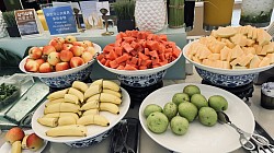新鮮の果物が５種もあります